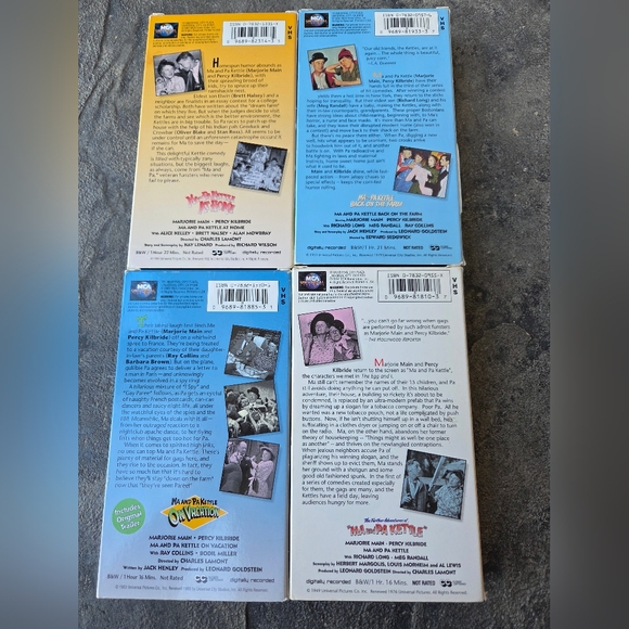 Ma and Pa Kettle DVD Collection - Classic Comedy Series 4 Tape Set - Picture 2 of 5
